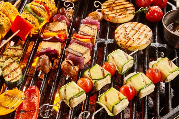 Vegetarisch barbecuebuffet